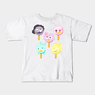 Ducktales Girls ice cream Kids T-Shirt